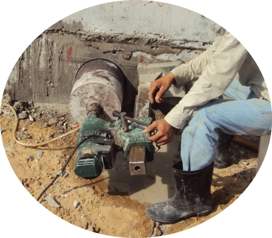 khoan cắt bê tông không tiếng ồn tại Tương Mai