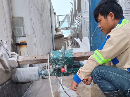 Khoan cắt bê tông tại Từ Sơn