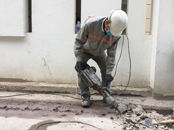 Khoan cắt bê tông tại Đại Lải