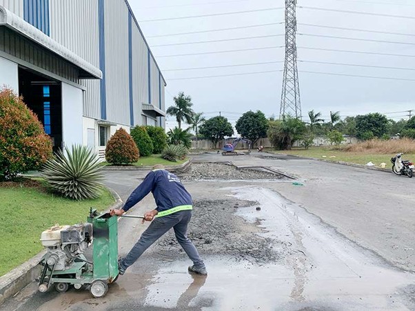 Khoan cắt bê tông tại Xuân Hòa Phúc Yên