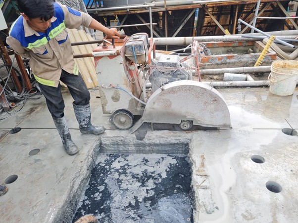 Khoan cắt bê tông tại Từ Liêm