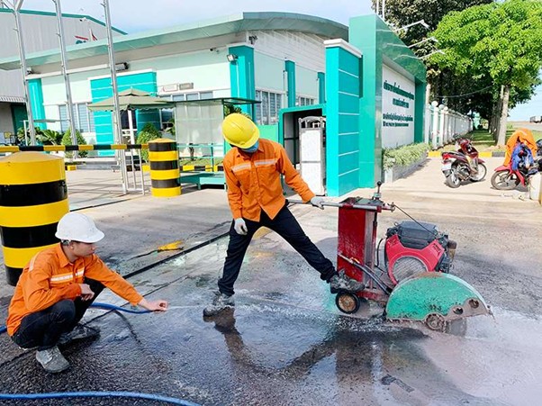 Khoan cắt bê tông tại Từ Liêm