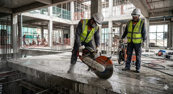 Khoan cắt bê tông tại Hải Dương