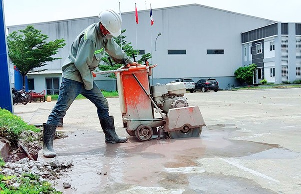 Khoan cắt bê tông tại Phúc Yên